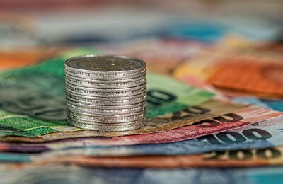 coins and banknotes