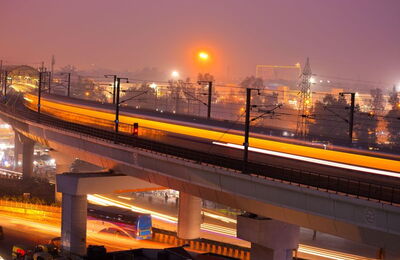 Autoroute le soir