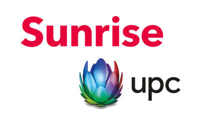 Logo du Sunrise et de l'UPC